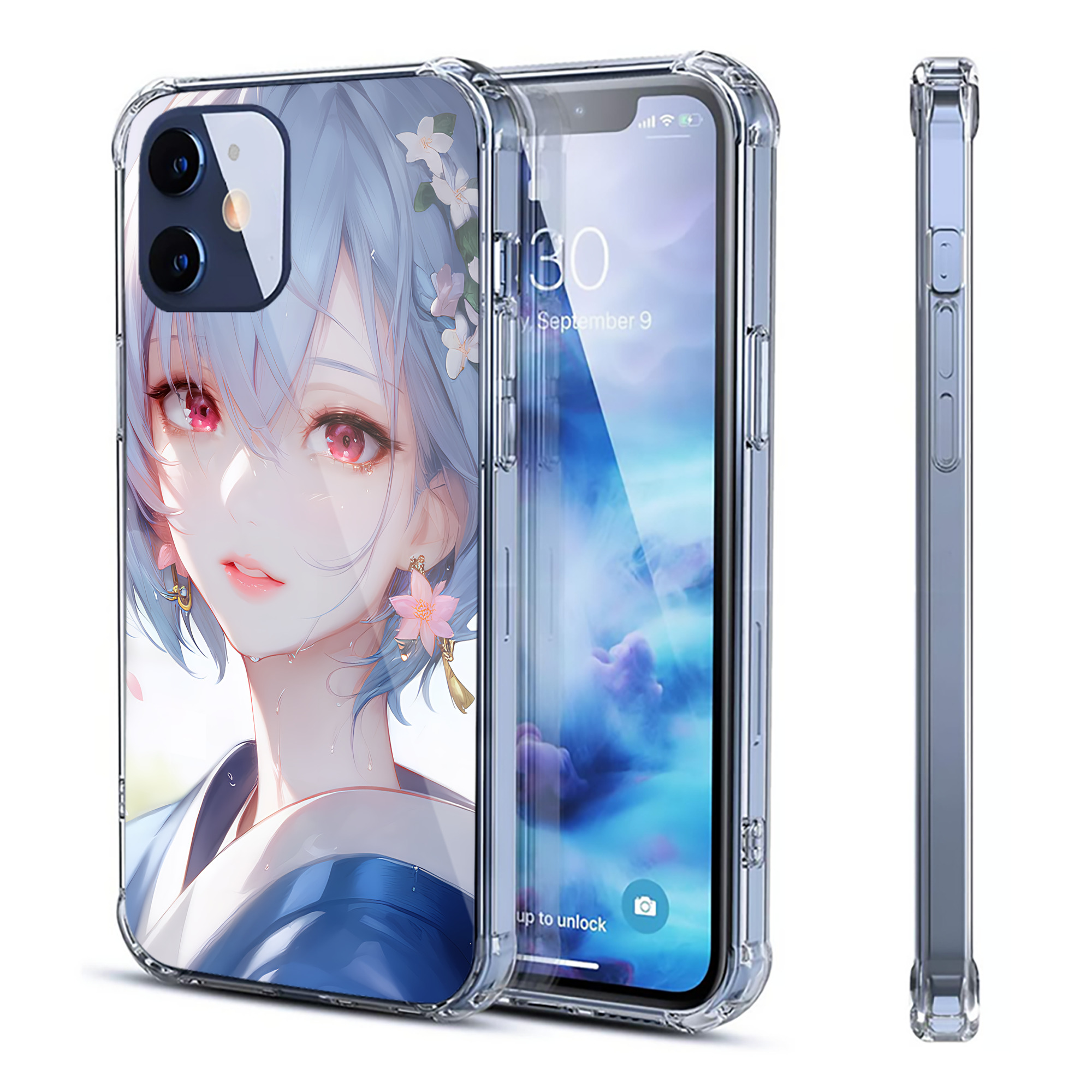 （画像用） EVA 新世紀エヴァンゲリオン 【iPhone 12シリーズ対応】透明スマホケース（クリアソフトケース）